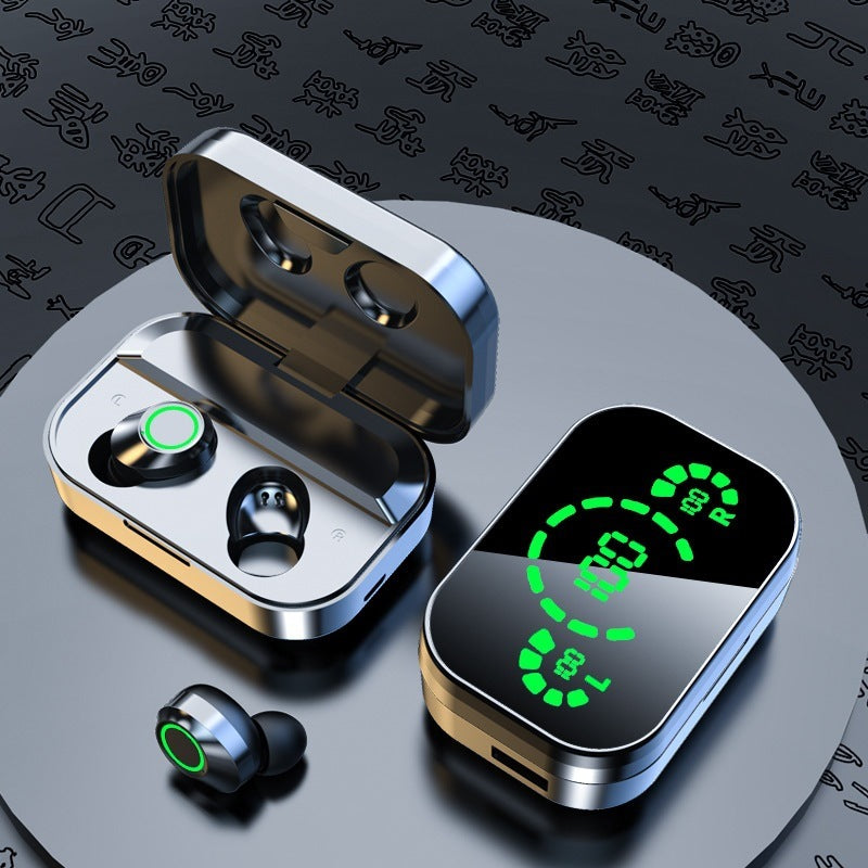 Wireless Bluetooth Earbuds – LED Display & Deep Bass