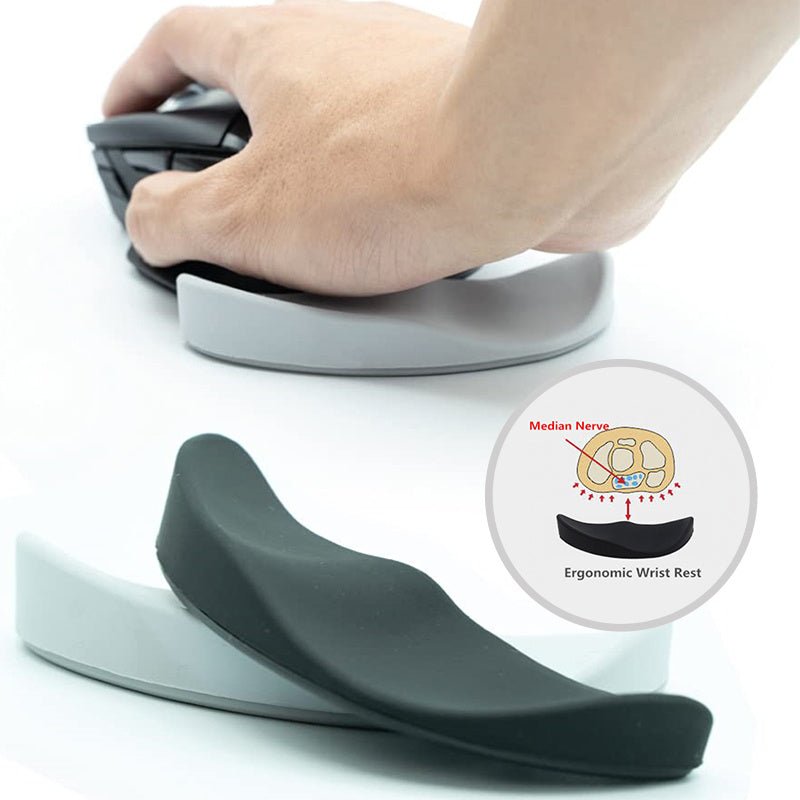 Ergonomic Mouse Pad - ElectronicxPowerBlackRight hand