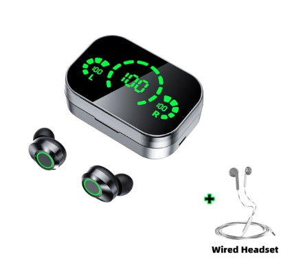 Wireless Bluetooth Earbuds – LED Display & Deep Bass