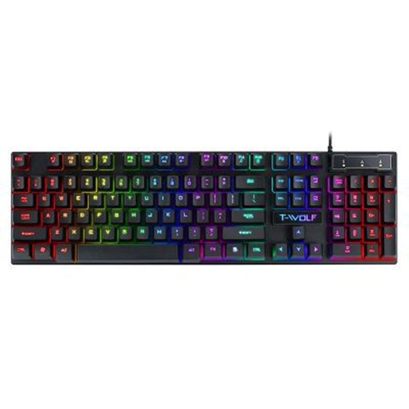 Luminous Wired Keyboard - ElectronicxPowerT20 BLACK