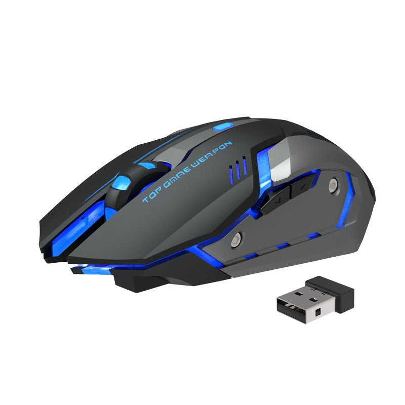 Wireless Gaming Mouse - ElectronicxPowerBlack