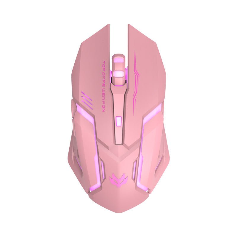 Wireless Gaming Mouse - ElectronicxPowerWhite