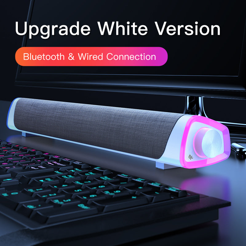RGB Stereo Soundbar – USB Powered for Gaming Setups - ElectronicxPower