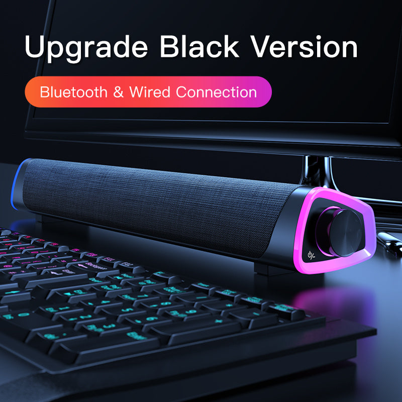 RGB Stereo Soundbar – USB Powered for Gaming Setups - ElectronicxPower