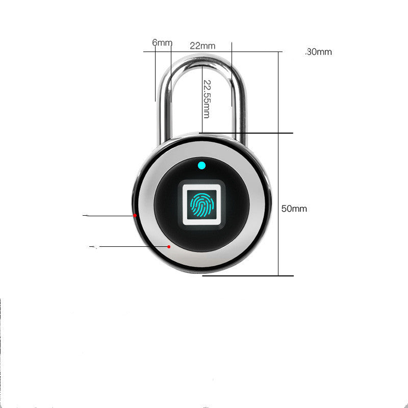 Fingerprint Padlocks, Smart Small Locks, Fingerprint Anti-theft Locks, Padlocks - ElectronicxPower