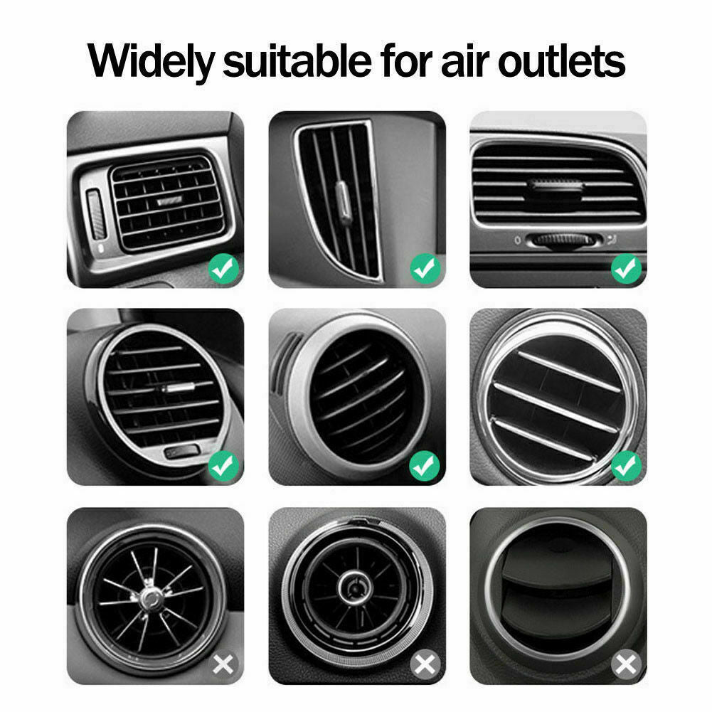 Wireless Fast Car Charger Mount Holder Stand Automatic Clamping Charging - ElectronicxPower