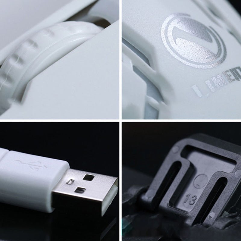 Glowing Gaming Combo - ElectronicxPowerBlack