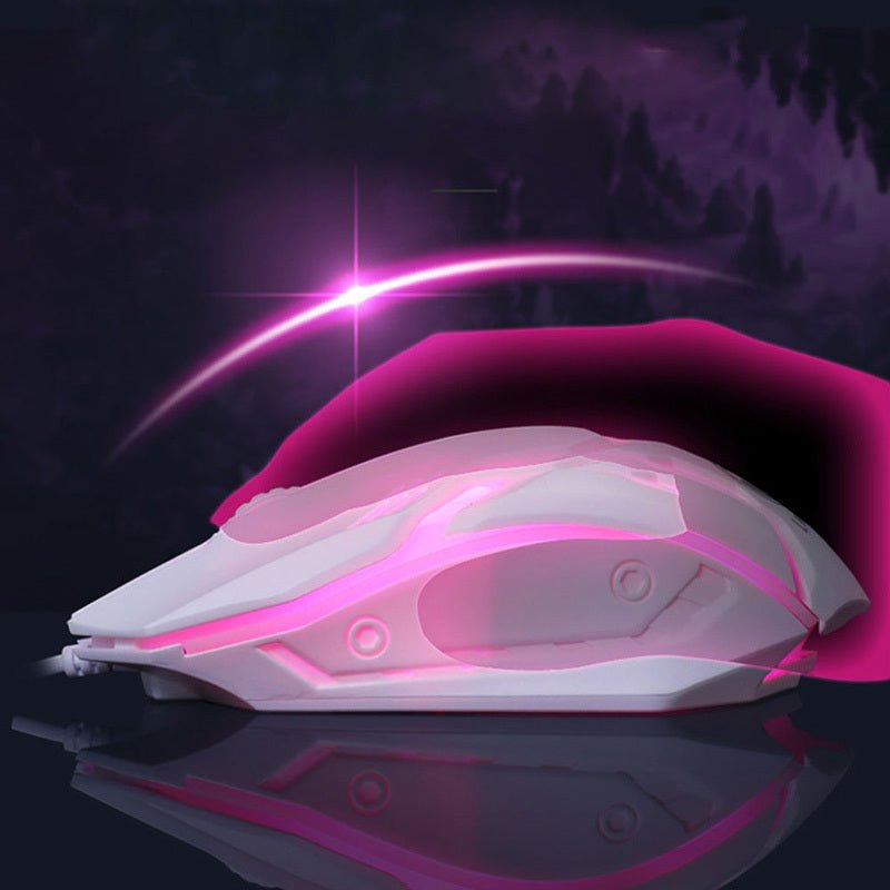 Glowing Gaming Combo - ElectronicxPowerBlack