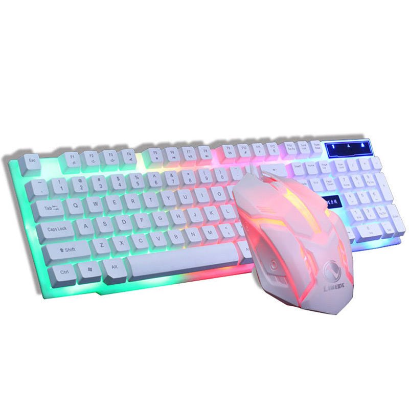 Glowing Gaming Combo - ElectronicxPowerBlack