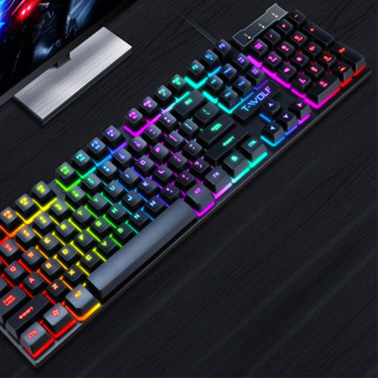 Luminous Wired Keyboard - ElectronicxPowerT20 BLACK