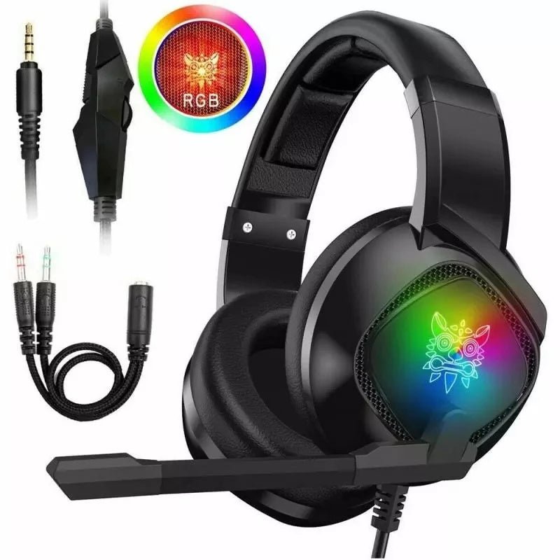RGB Gaming Headset - ElectronicxPowerBlack