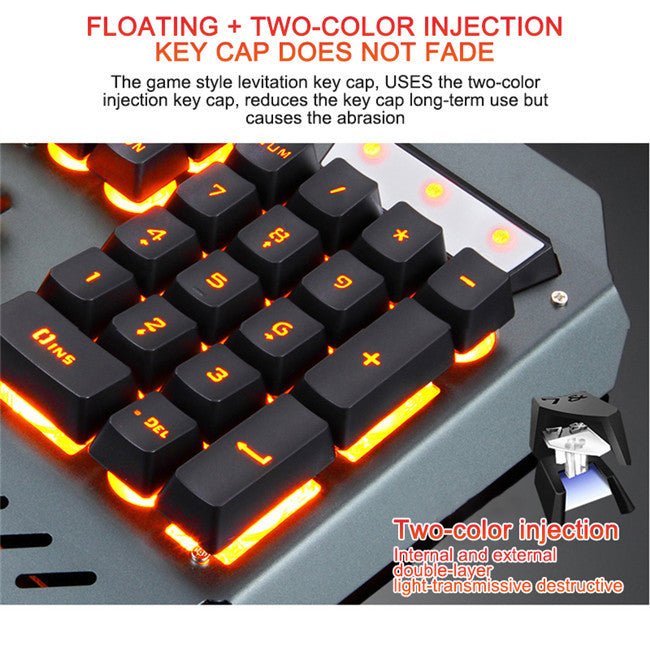 RGB Gaming Keyboard – Mechanical, Clicky & Backlit - ElectronicxPowerBlack