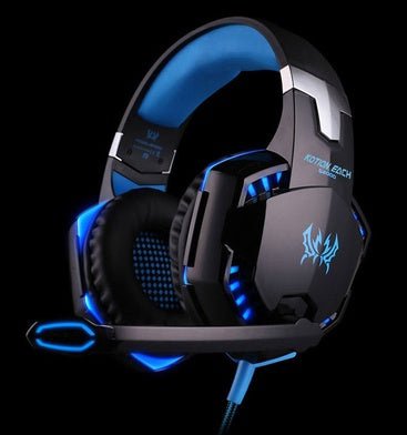 Wired Gaming Headset - ElectronicxPowerBlack blue