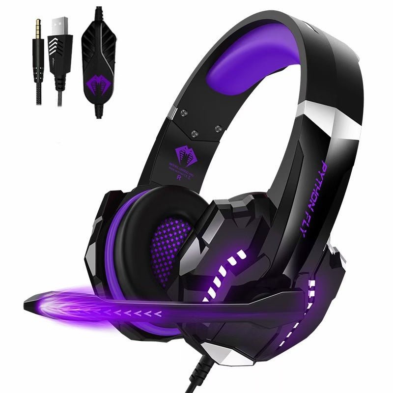 Wired Gaming Headsets - ElectronicxPowerPurple