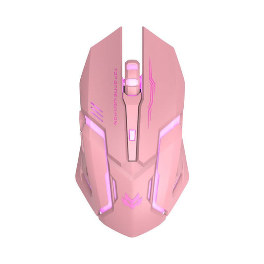 Wireless Gaming Mouse - ElectronicxPowerWhite